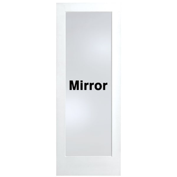 Trimlite 24" x 80" Primed 1Lite Interior French Slab Door with Mirror